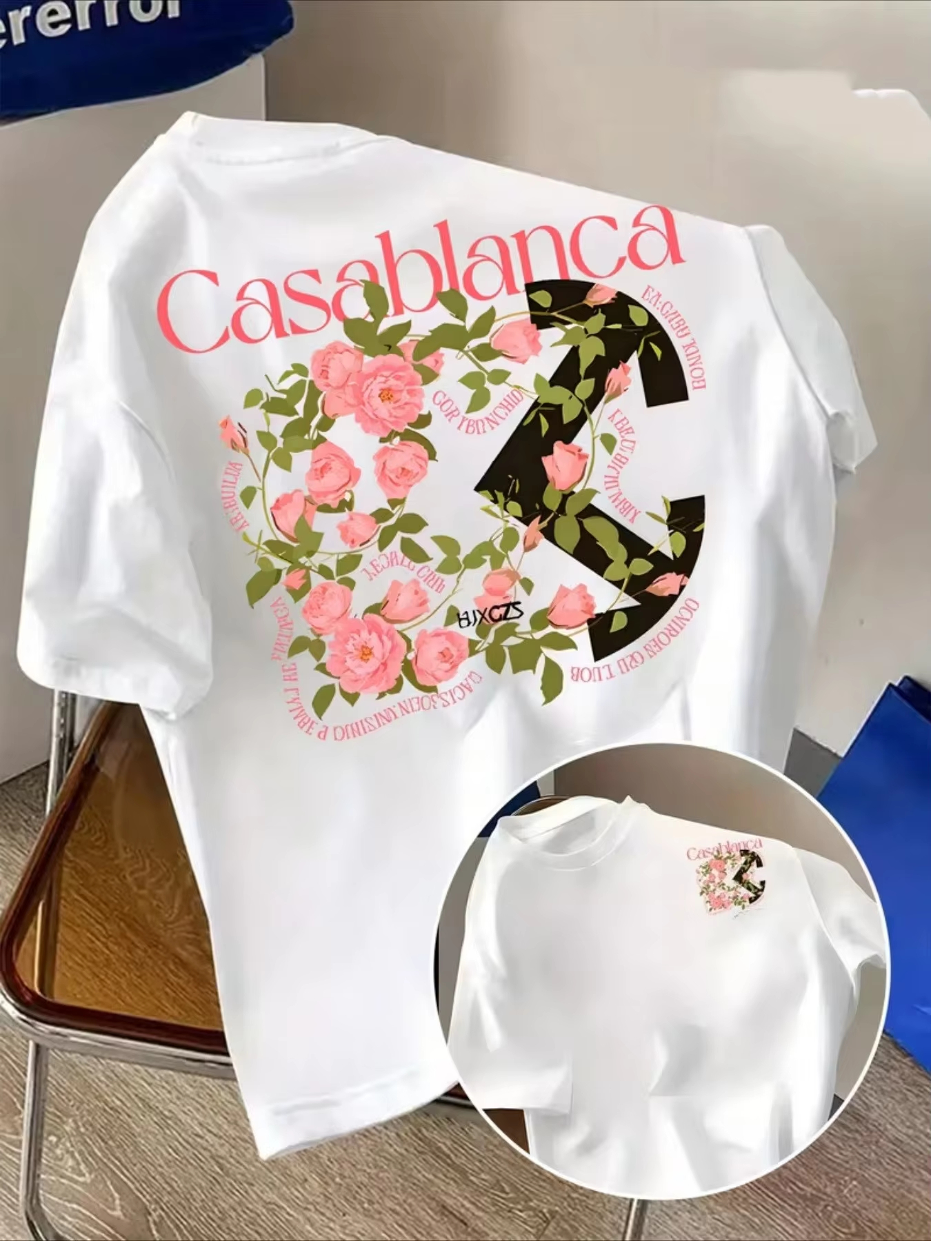 Streetwear Brand Flower - White Flower Arrow Trendy Street Brand