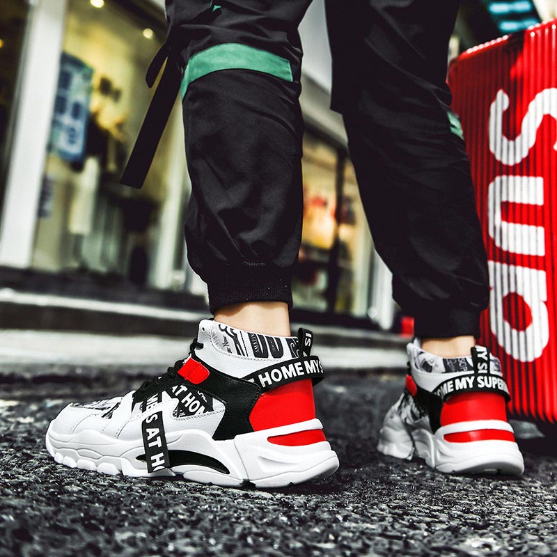 Large Size High Top Chunky Man - огляд і ціна Streetwear Brand From Japan