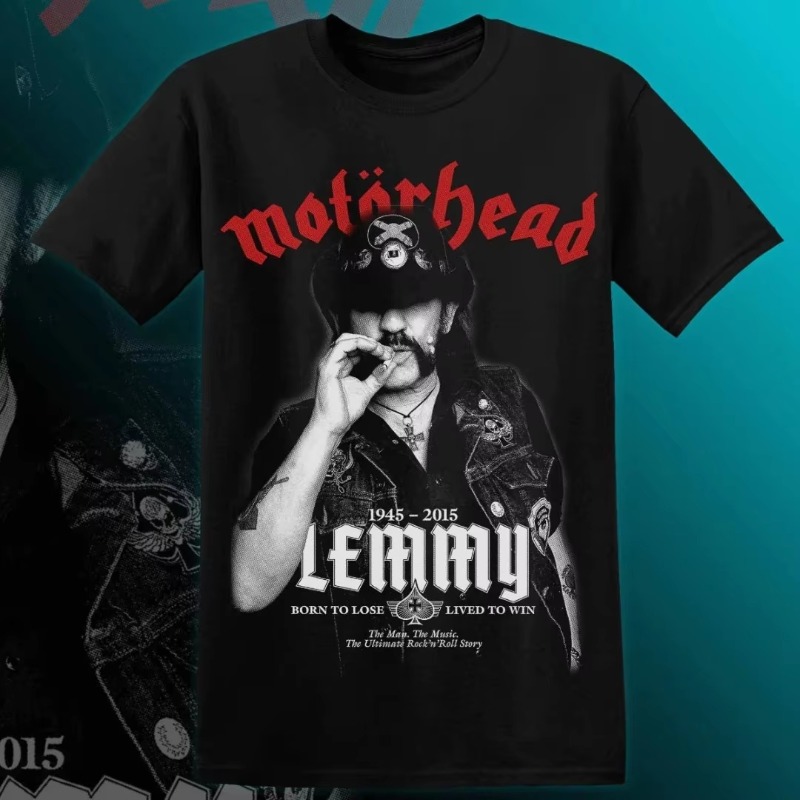 MOTÖRHEAD LEMMY T-Shirt Men Wo - огляд і ціна Streetwear Brand Marketing