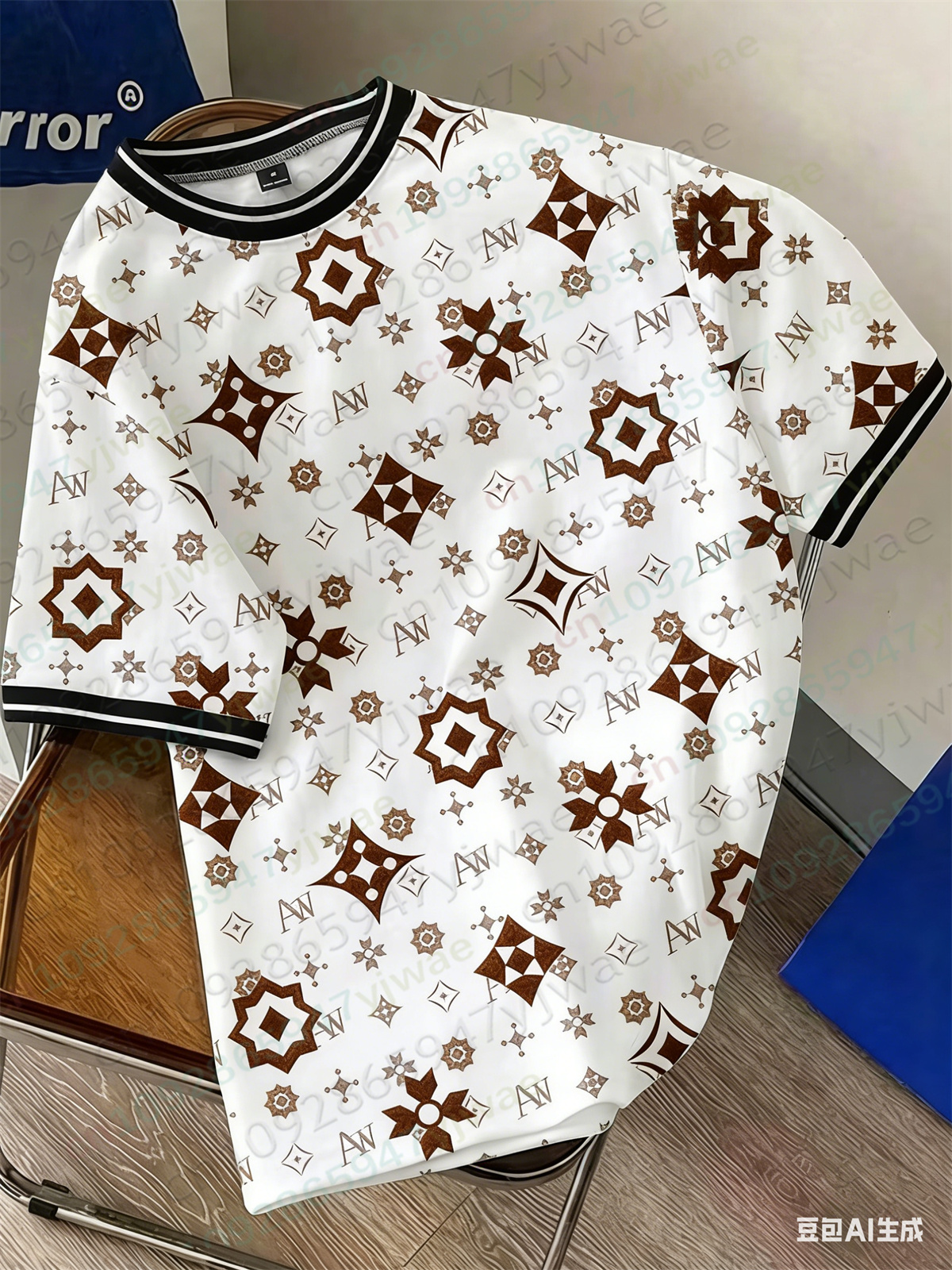 Luxury Monogram Print T-Shirt  - огляд і ціна Streetwear Brand Marketing